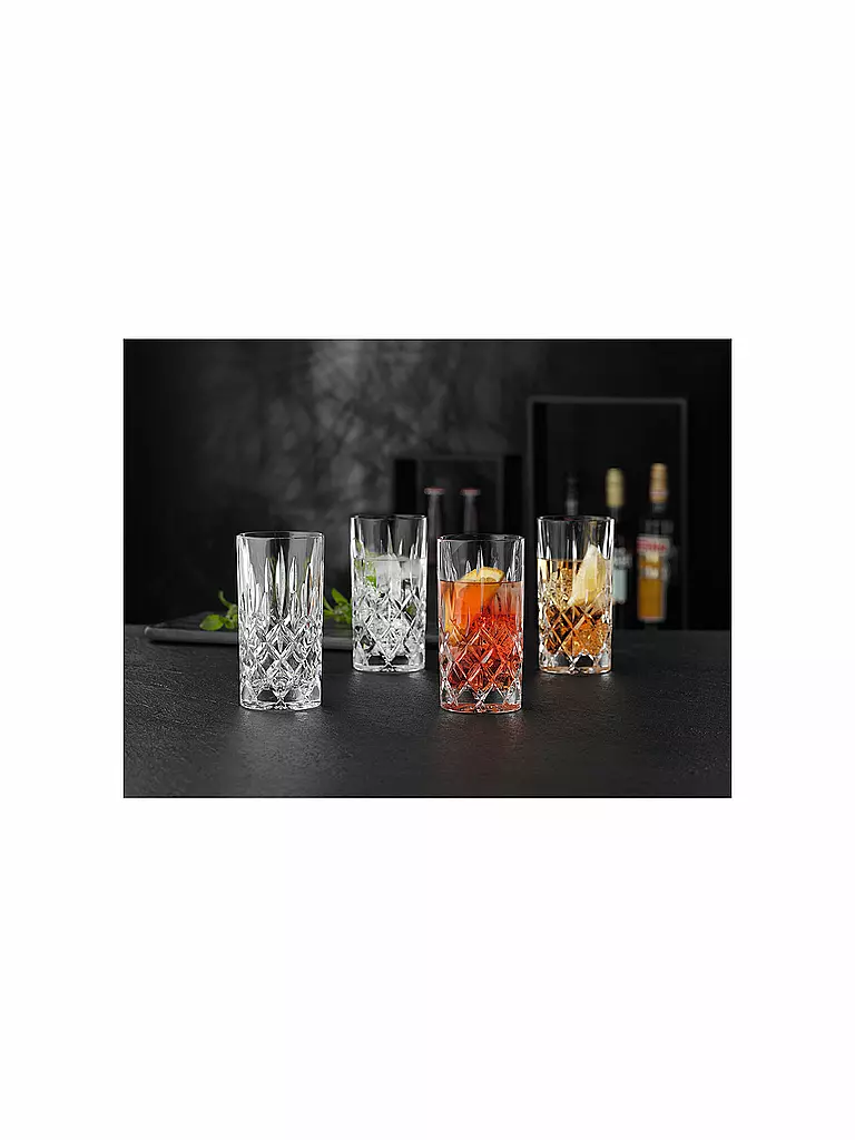 NACHTMANN | Ensemble de 4 verres à long drink NOBLESSE | transparent