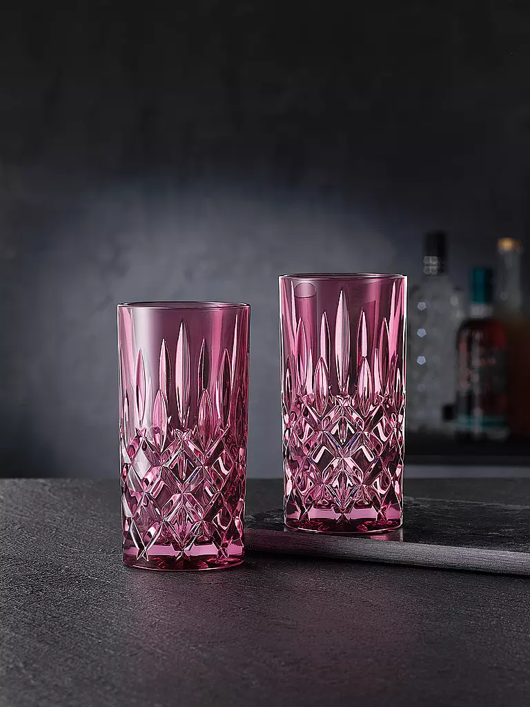 NACHTMANN | Lot de 2 verres à long drink 395 ml VINTAGE COLOUR NOBLESSE Berry | beere