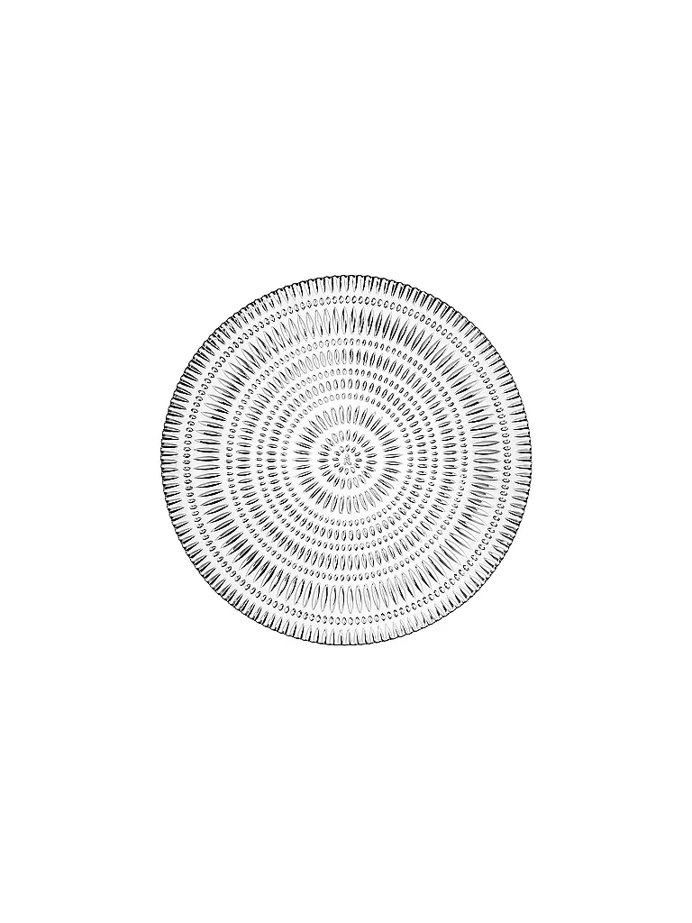 NACHTMANN | Set de 2 assiettes ETHNO | transparent