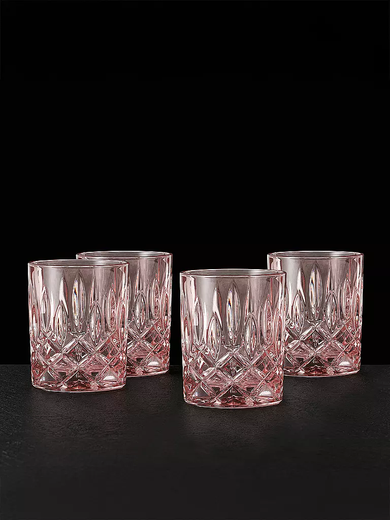 NACHTMANN | Set de 4 verres à whisky NOBLESSE 295ml Pêche | koralle