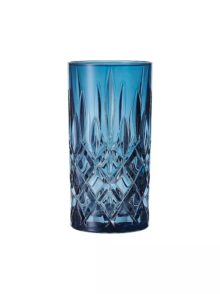 NACHTMANN | Verre à Long Drink, lot de 2, 395 ml, VINTAGE COLOUR NOBLESSE Bleu | blau