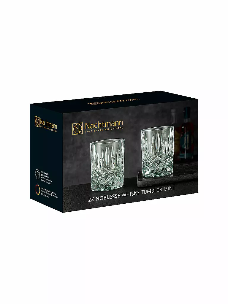 NACHTMANN | Verre à whisky, lot de 2, Noblesse Mint, 295 ml | mint