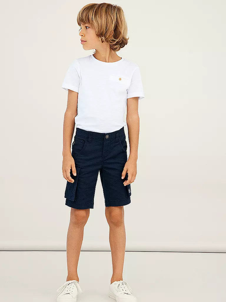 NAME IT | Bermuda cargo garçon NKMRYAN TWIBAMGO | blau