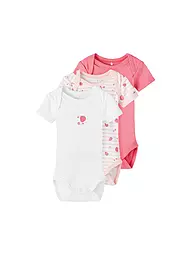 NAME IT | Body bébé lot de 3 NBFBODY | Rose vif