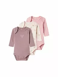 NAME IT | Body bébé lot de 3 NBFBODY | Rose vif