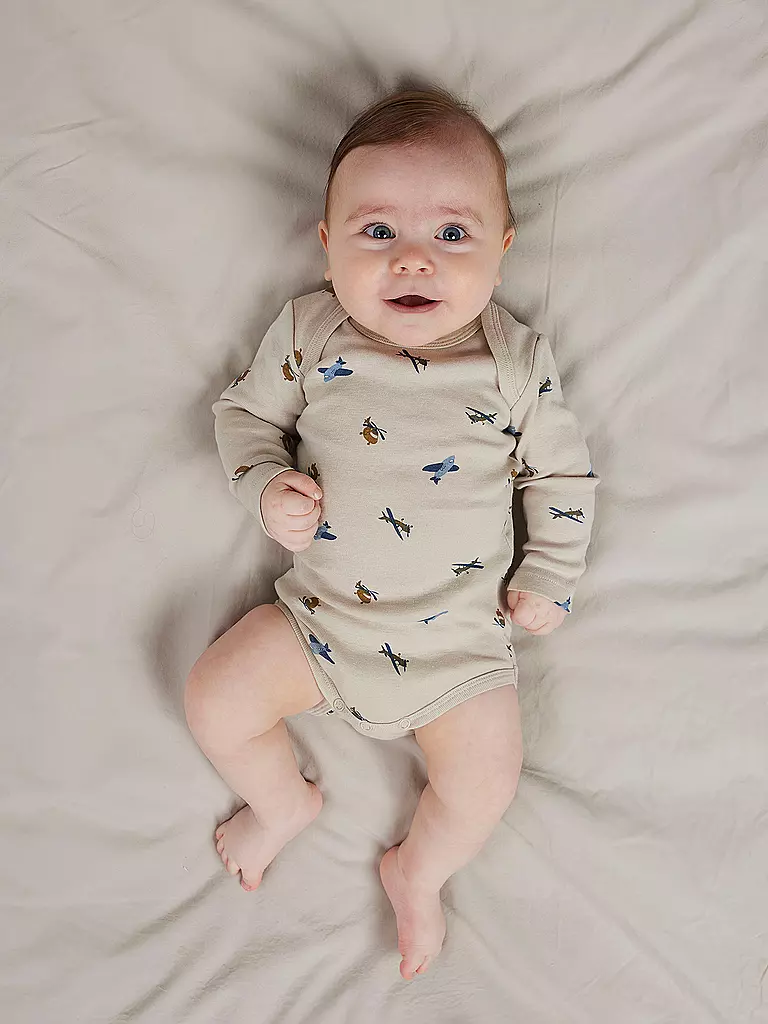 NAME IT | Body bébé lot de 3 NBMBODY | Beige