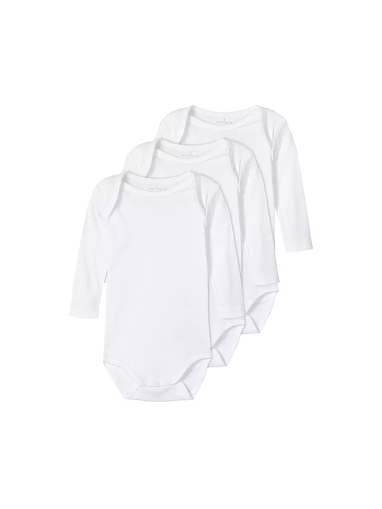 NAME IT | Body bébé lot de 3 NBNBODY | weiss