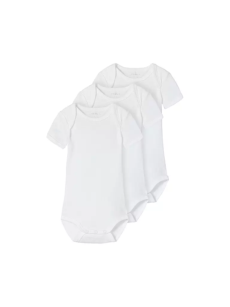 NAME IT | Body bébé lot de 3 | weiss
