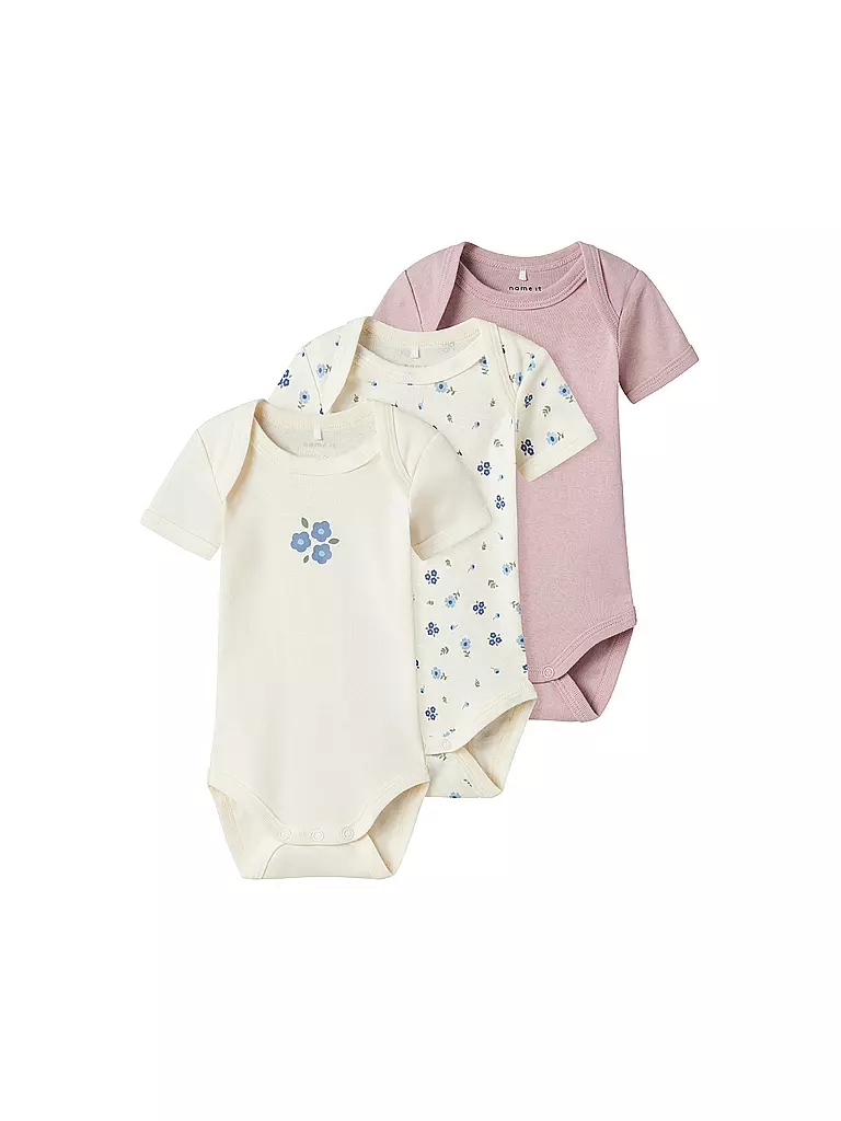 NAME IT | Body bébé NBFBODY lot de 3 | creme