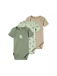 NAME IT | Body bébé NBMBODY lot de 3 | Vert clair