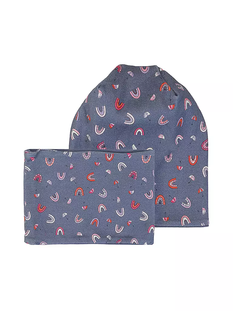 NAME IT | Ensemble bonnet et écharpe pour enfants | blau
