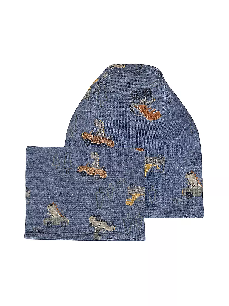 NAME IT | Ensemble bonnet et écharpe pour enfants | blau