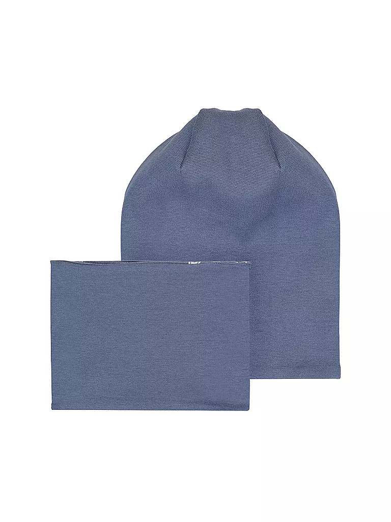 NAME IT | Ensemble bonnet et écharpe pour enfants | blau