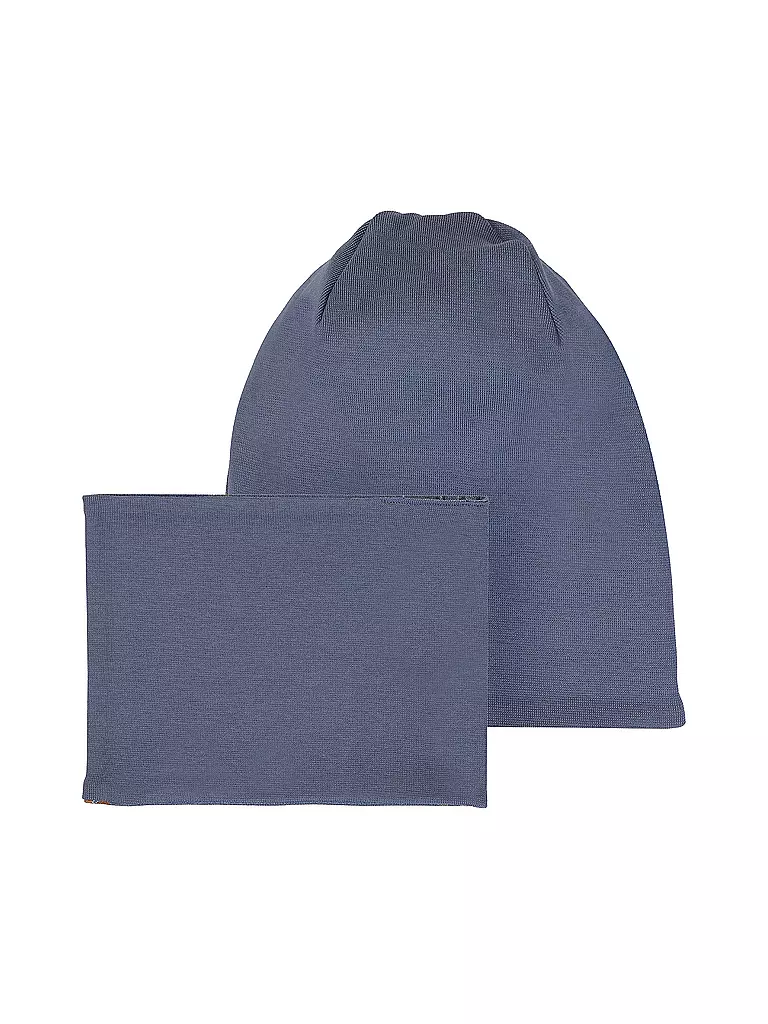 NAME IT | Ensemble bonnet et écharpe pour enfants | blau
