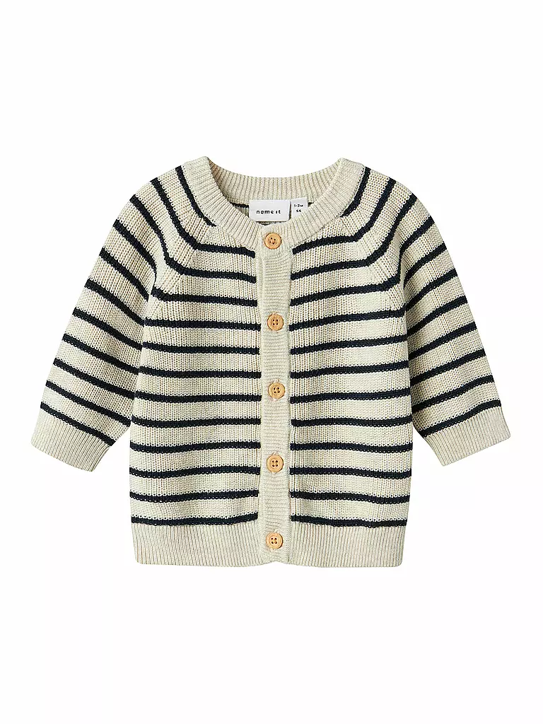 NAME IT | Gilet en tricot pour bébé NBMMAST | Crème