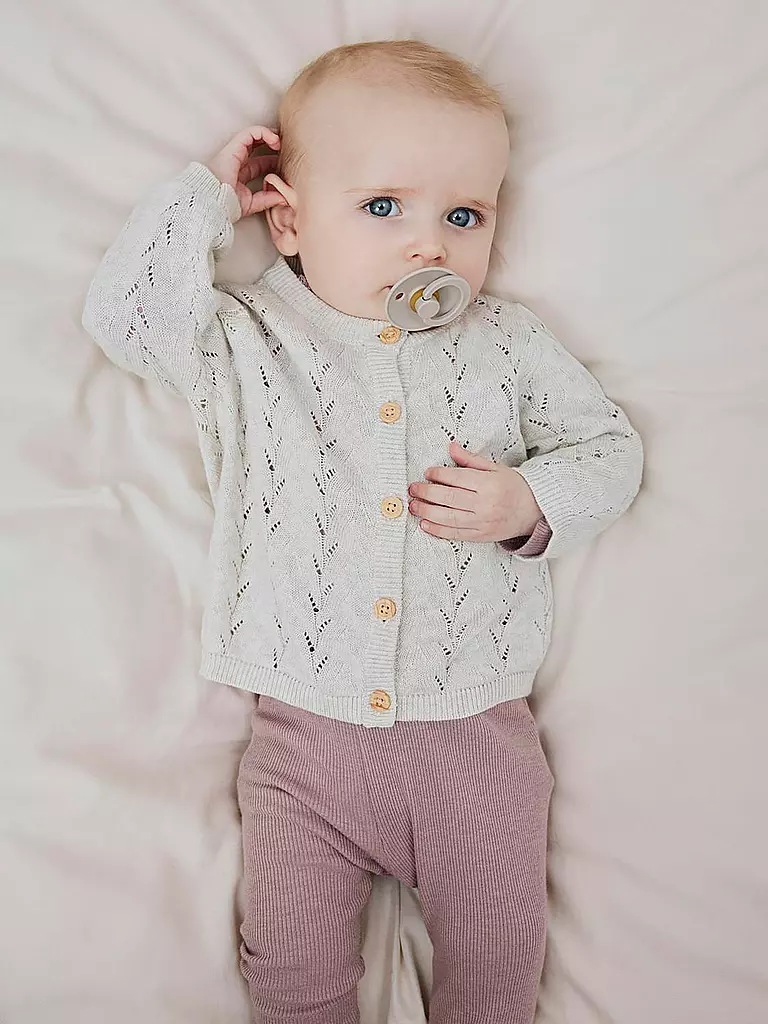 NAME IT | Gilet en tricot pour bébé NMFBANNI | beige