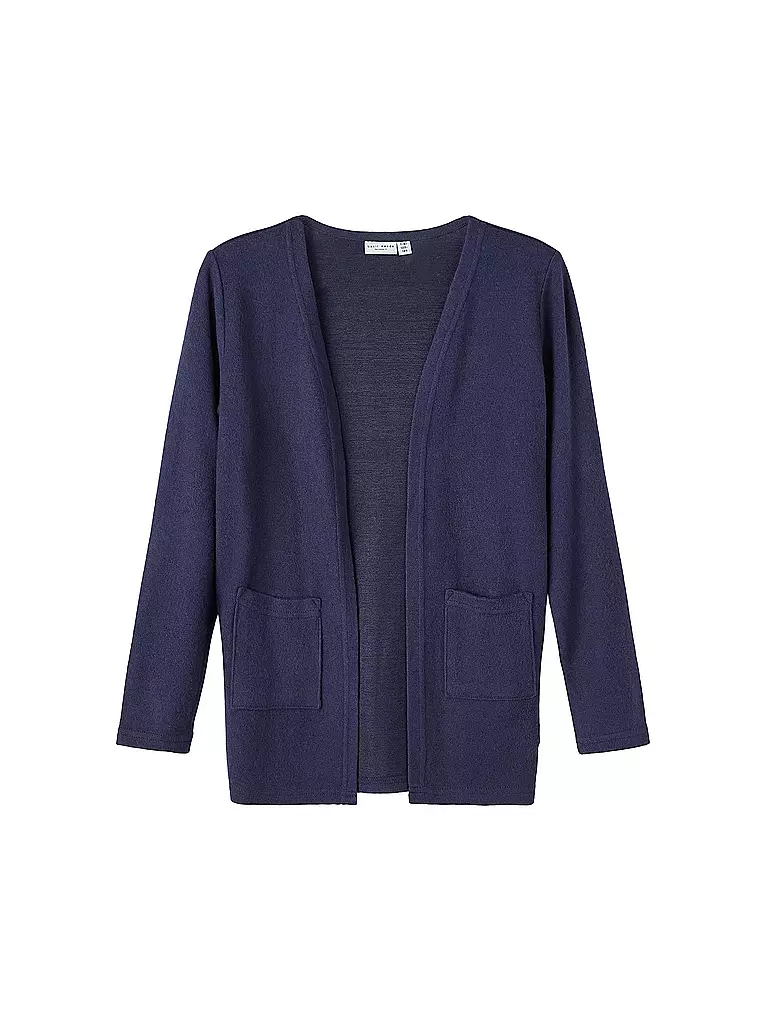 NAME IT | Gilet en tricot pour fille NKFVICTI | Bleu foncé