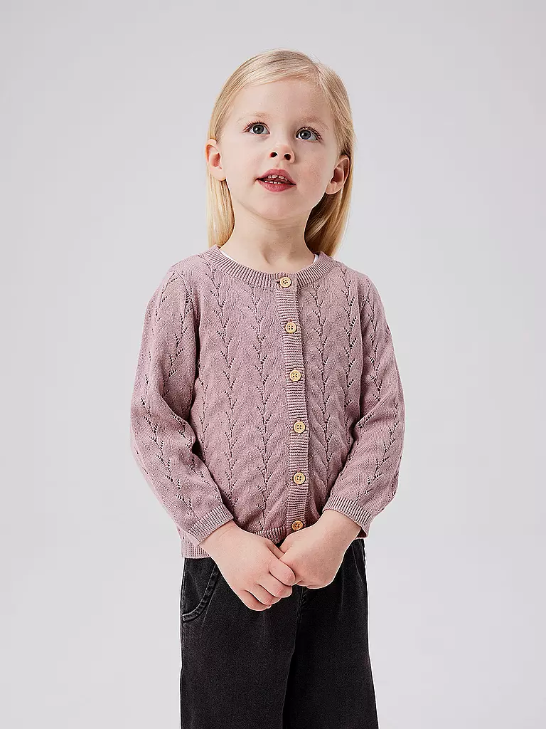 NAME IT | Gilet en tricot pour fille NMFBANNI | Rose