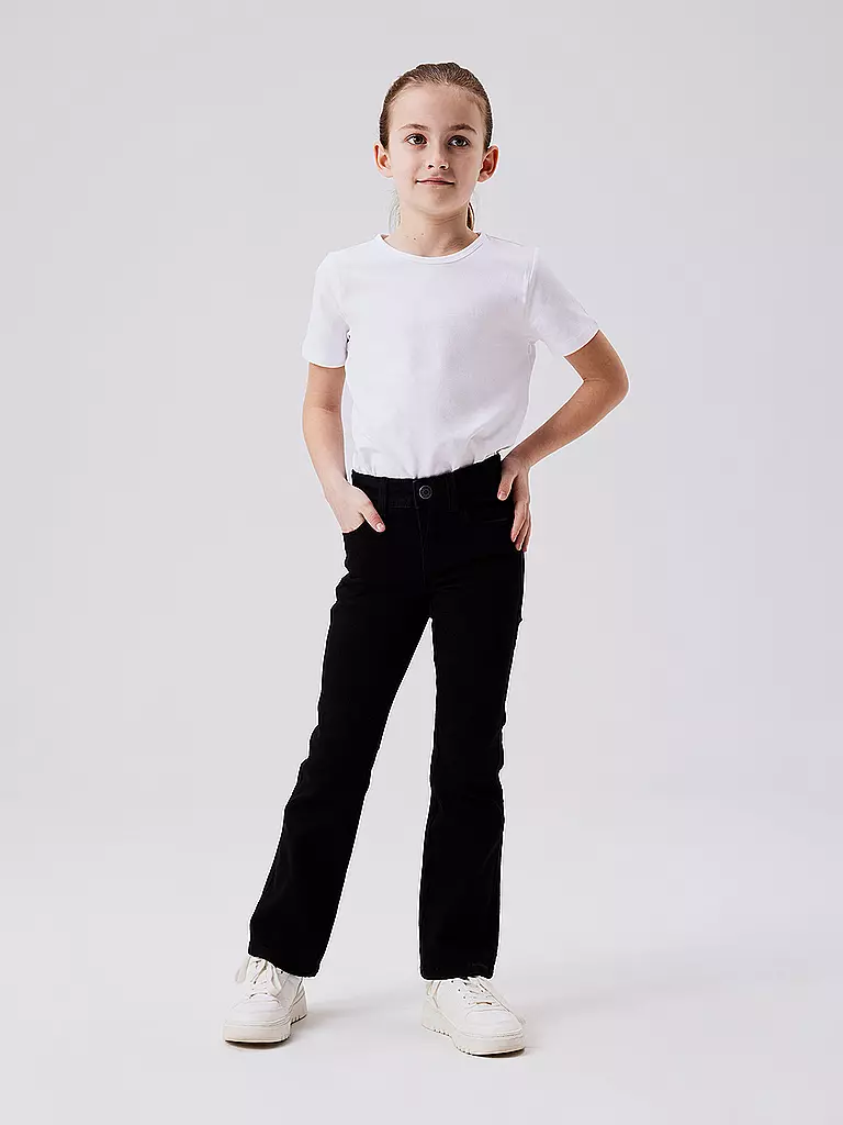 NAME IT | Jean skinny bootcut pour fille NKFPOLLY | schwarz