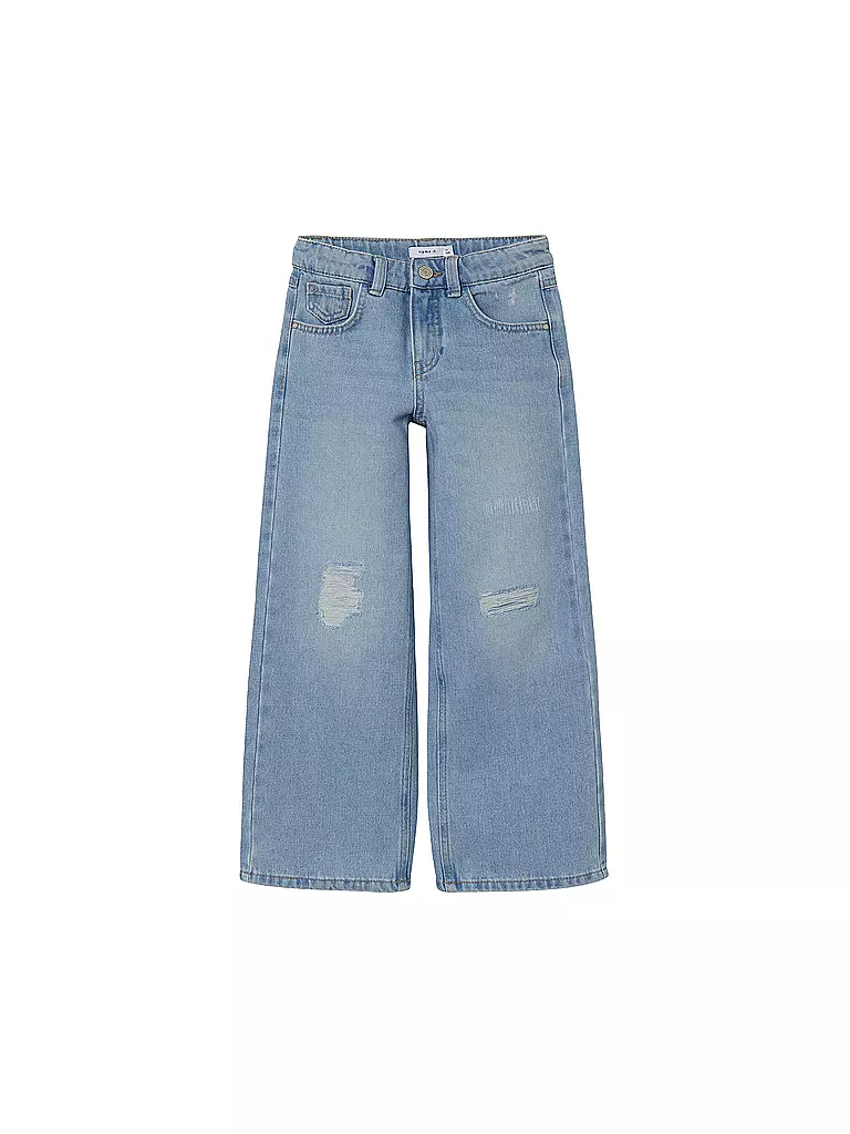 NAME IT | Jean taille haute large fille NKFROSE | hellblau