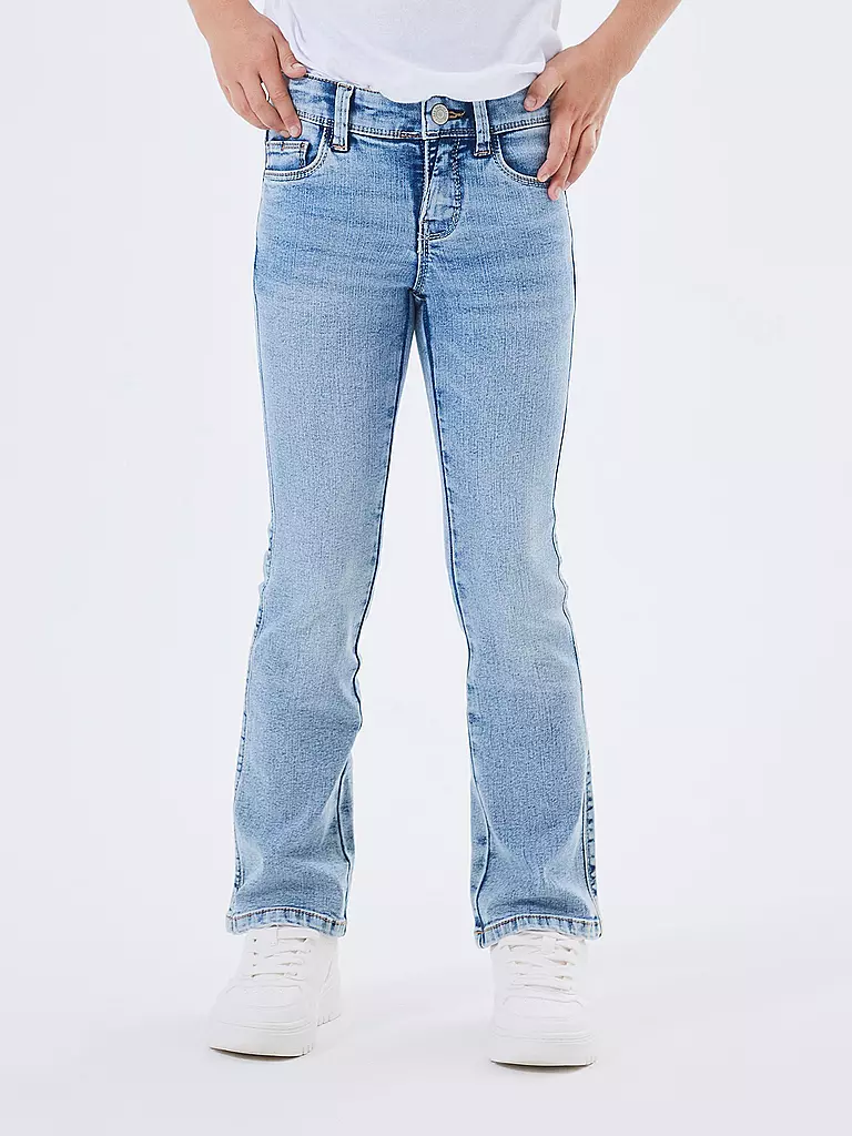 NAME IT | Jeans Boot Cut NKFPOLLY pour fille | hellblau
