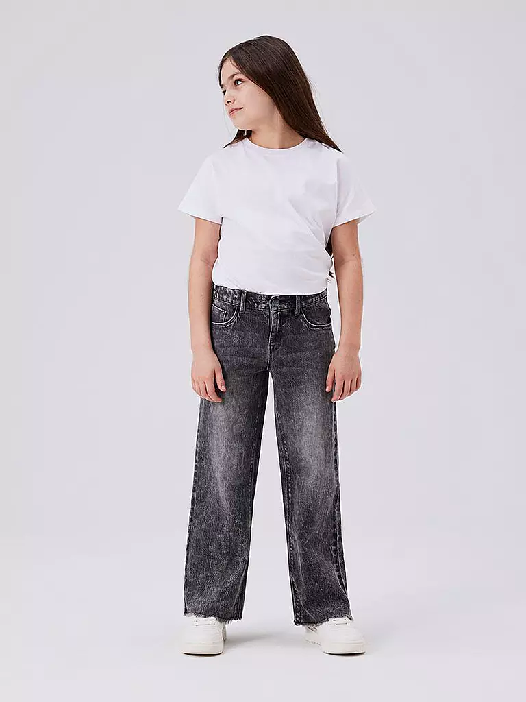 NAME IT | Jeans fille NKFROSE | Gris