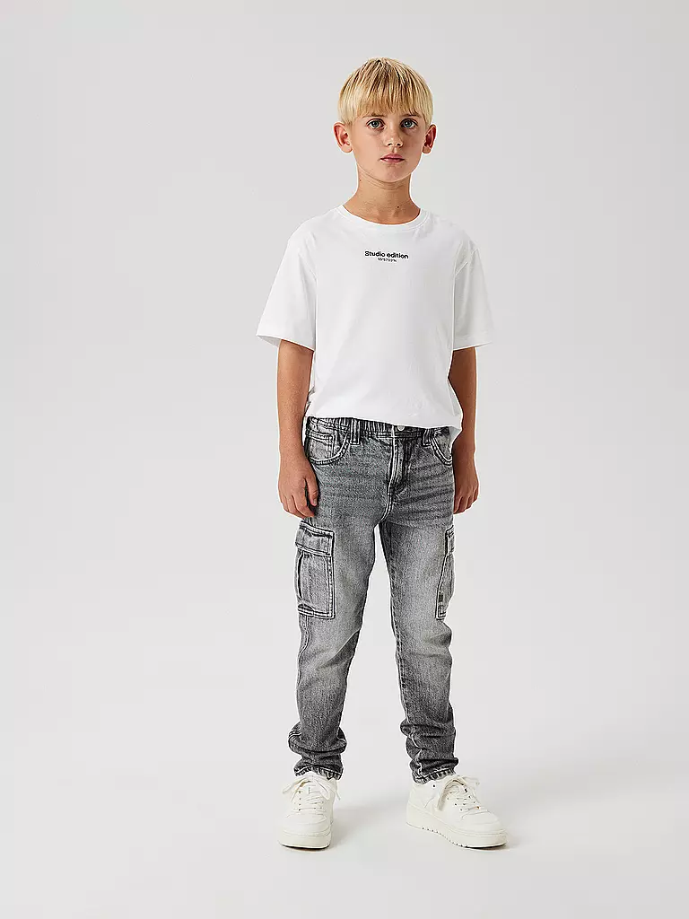 NAME IT | Jeans garçon coupe fuselée NKMSILAS | grau