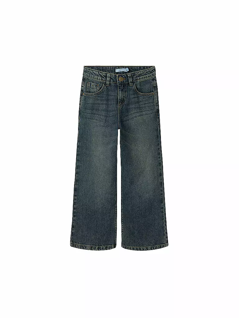 NAME IT | Jeans Wide Fit NKFROSE pour fille | dunkelblau