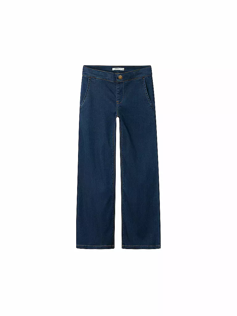NAME IT | Jeans Wide Fit NKFSALLI pour fille | dunkelblau