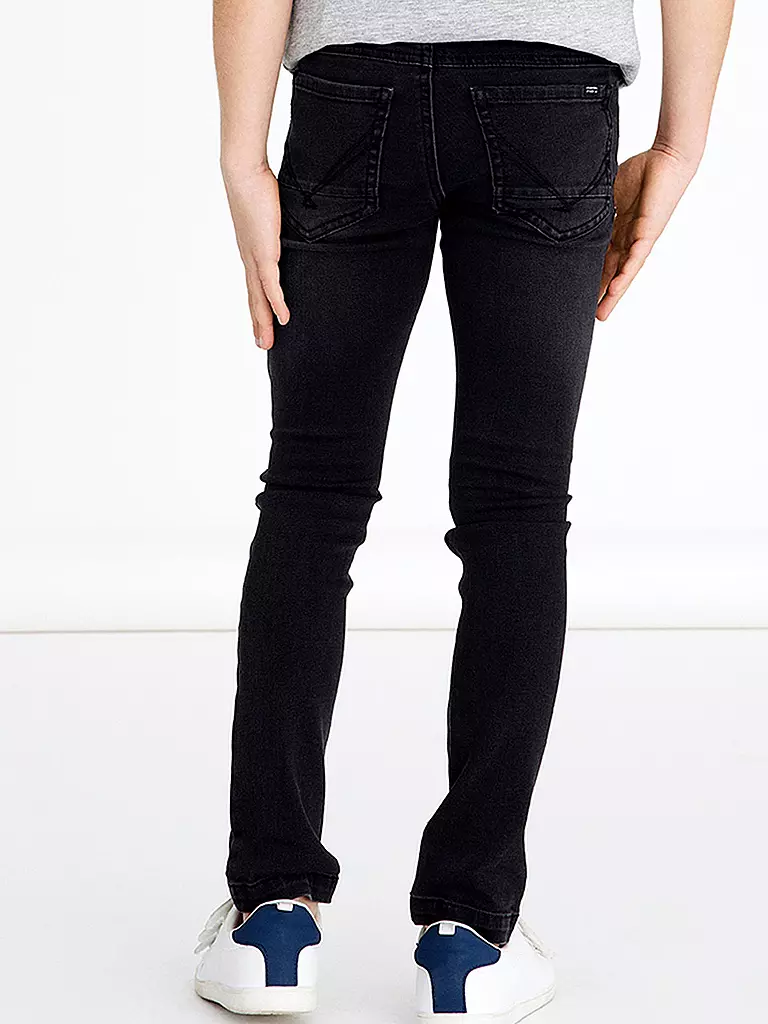 NAME IT | Jungen Jeans Skinny Fit NKMPETE  | Noir