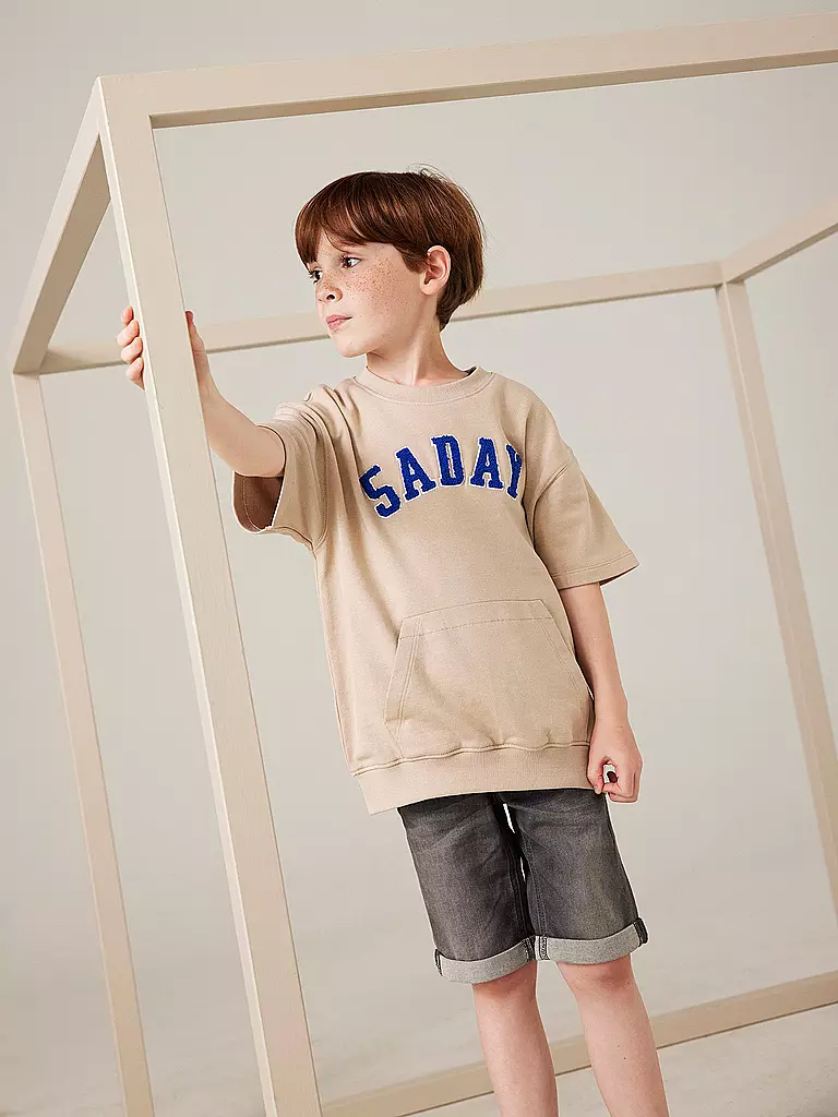 NAME IT | Jungen Shorts NKMTHEO DNMCLAS | grau