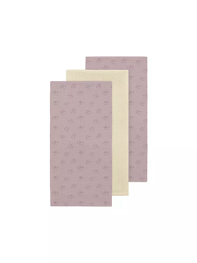 NAME IT | Lange à langer Lot de 3 NBNOHAPPY | lila