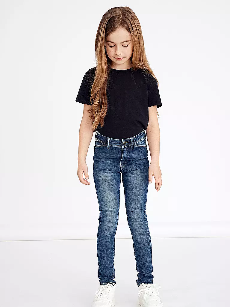 NAME IT | Mädchen Jeans Skinny Fit NKFPOLLY  | Bleu