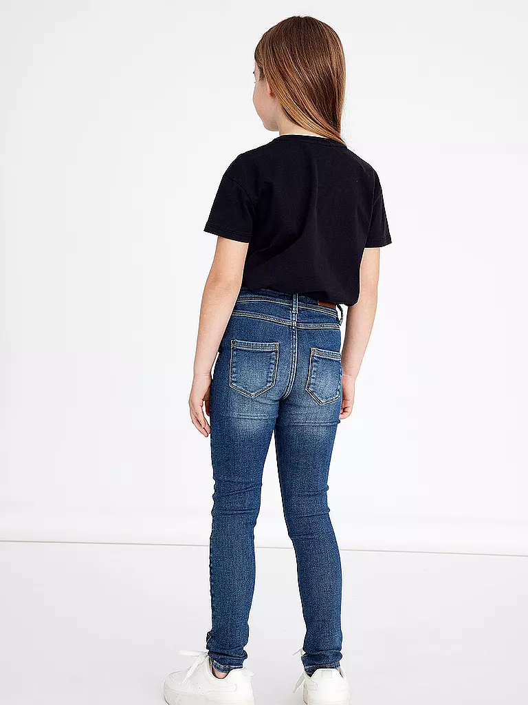 NAME IT | Mädchen Jeans Skinny Fit NKFPOLLY  | Bleu