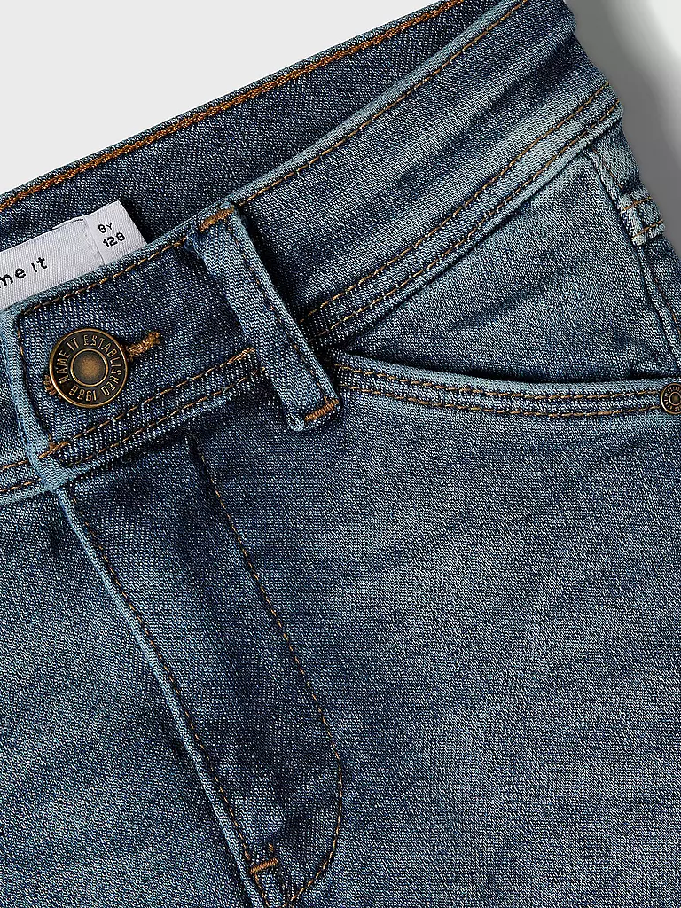 NAME IT | Mädchen Jeans Skinny Fit NKFPOLLY  | Bleu