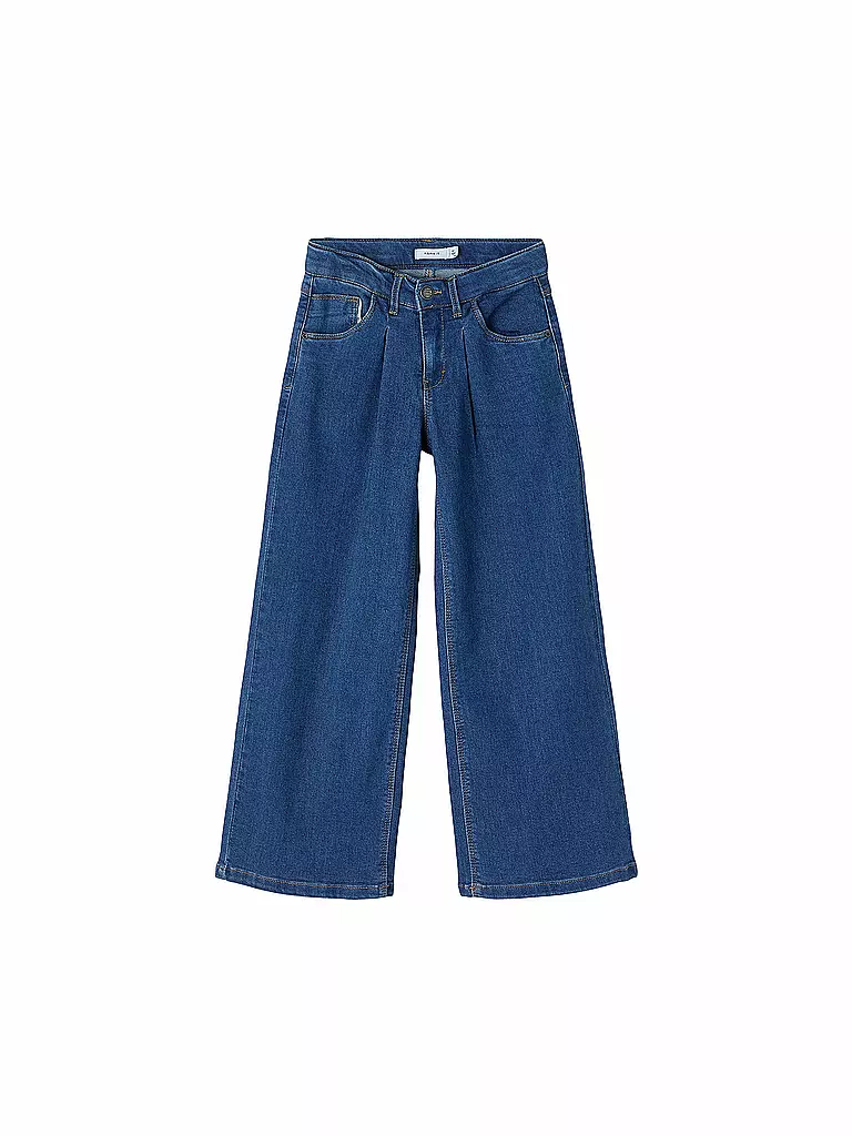 NAME IT | Mädchen Jeans Wide Leg NKFBELLA  | Bleu