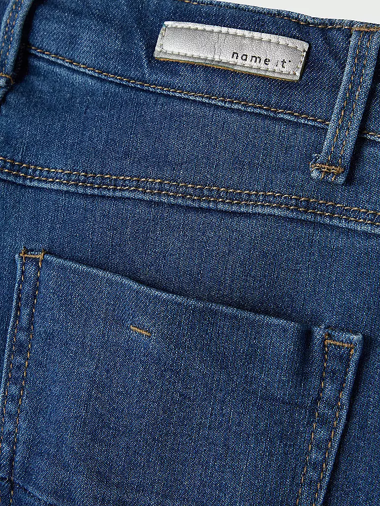 NAME IT | Mädchen Jeans Wide Leg NKFBELLA  | Bleu
