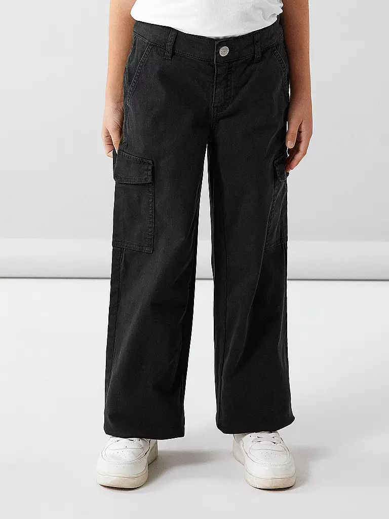 NAME IT | Pantalon cargo fille NKFROSE | Noir