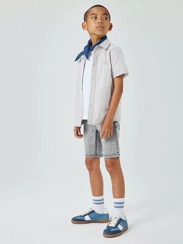 NAME IT | Shorts garçon XSlim Fit NKMTHEO | hellgrau