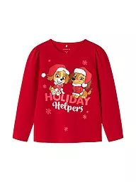 NAME IT | T-shirt à manches longues pour fille NMFSASA | Rouge
