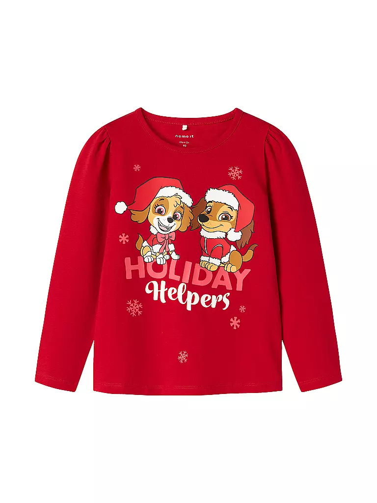 NAME IT | T-shirt à manches longues pour fille NMFSASA | rot