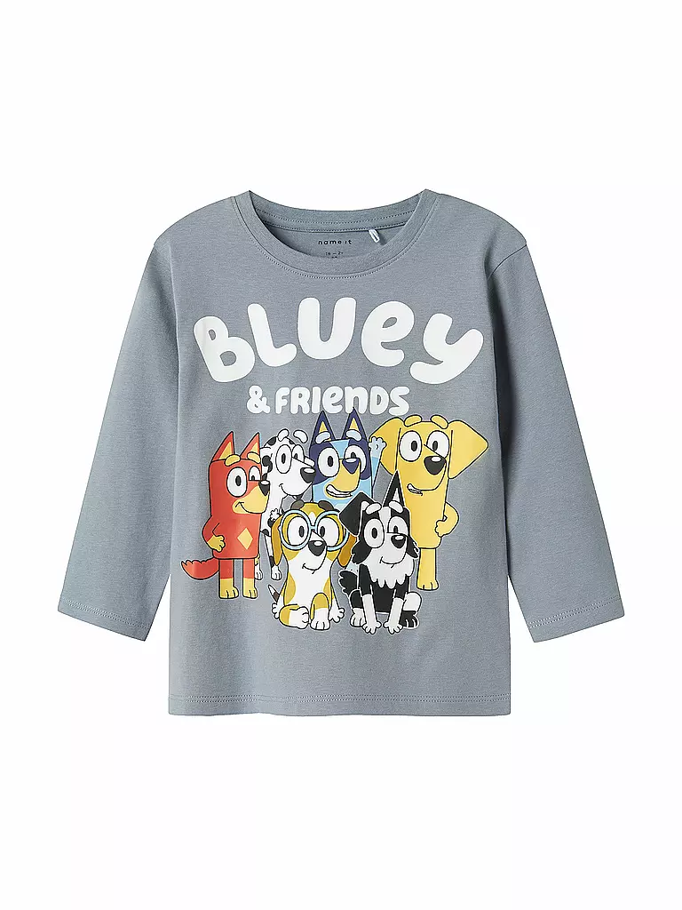 NAME IT | T-shirt à manches longues pour garçon NMMALEX | Bleu clair