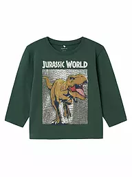 NAME IT | T-shirt à manches longues pour garçon | Vert foncé