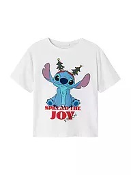 NAME IT | T-shirt fille NKFAKKA STITCH | Blanc