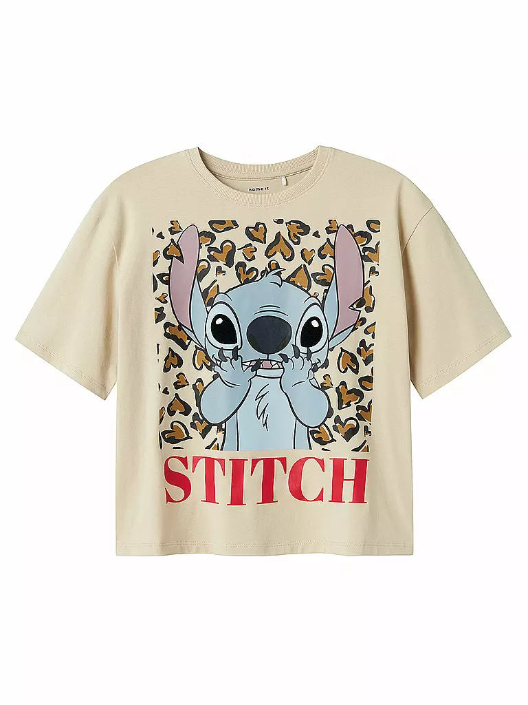 NAME IT | T-shirt fille NKFJIXI | beige