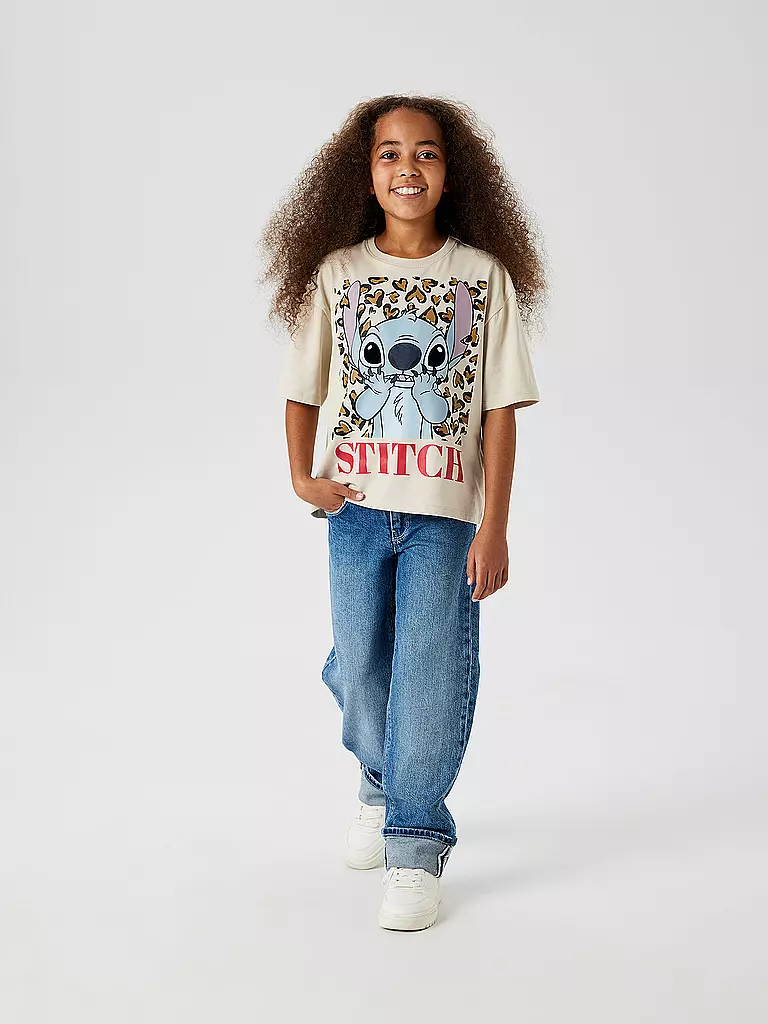NAME IT | T-shirt fille NKFJIXI | beige