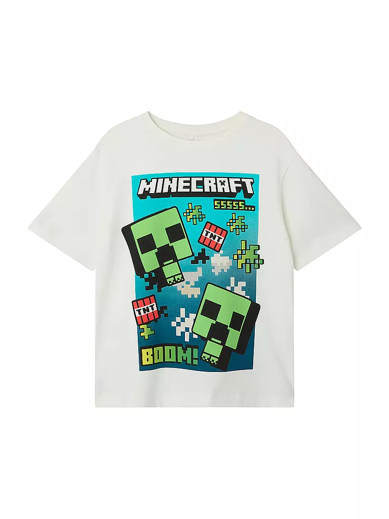 NAME IT | T-shirt garçon NKMFLAME | weiss