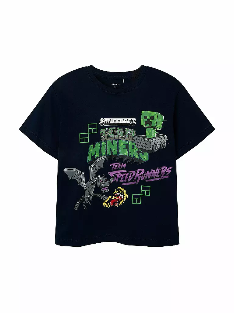 NAME IT | T-shirt garçon NKMJAHI | dunkelblau