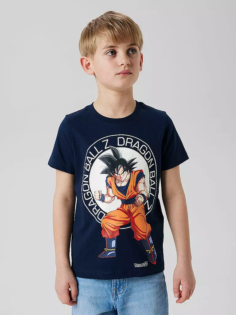 NAME IT | T-shirt garçon NKMJES | Bleu foncé