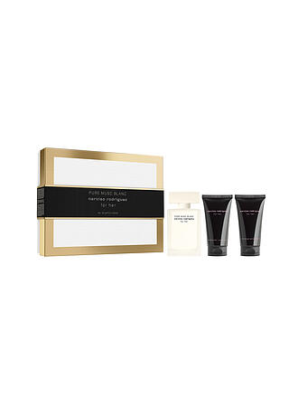 NARCISO RODRIGUEZ | Coffret cadeau - for her PURE MUSC BLANC Set 3x50ml